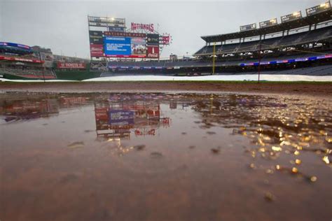 Nationals Marlins Start Delayed By Rain Wtop