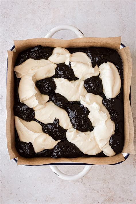 High Altitude Cream Cheese Swirl Brownies Curly Girl Kitchen