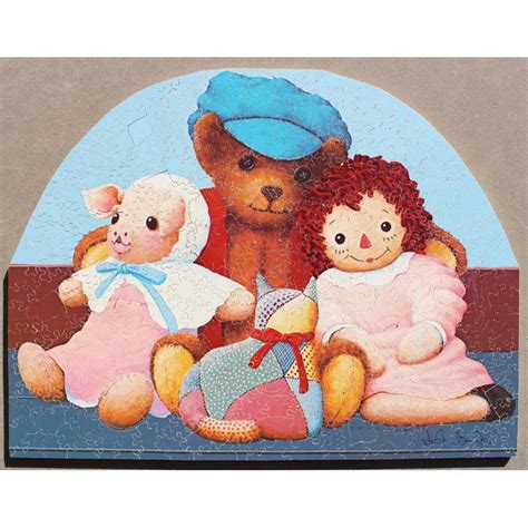 Stave Toy Shelf Foursome Traditional