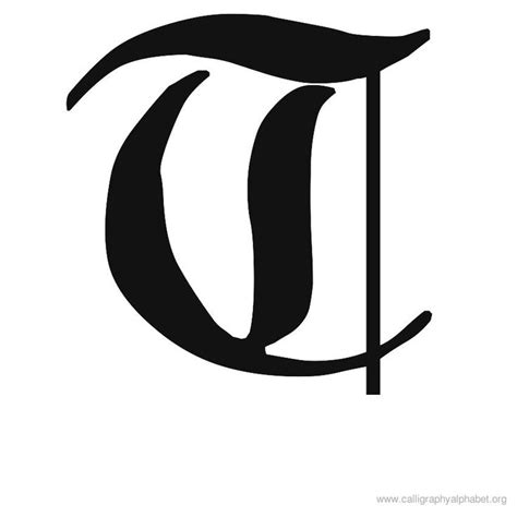 Then i surfed around for tutorial videos and discovered itвђ™s so fun to learn to write calligraphy! Calligraphy Alphabet T | Alphabet T Calligraphy Sample ...