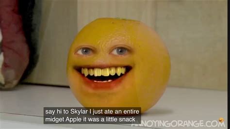 Annoying Orange Laughing High Up And Low Down Youtube
