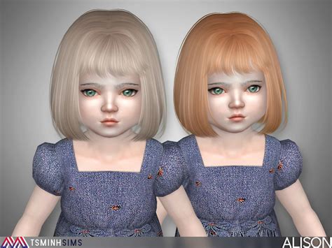 Alison Hair 18 Toddler The Sims 4 Catalog