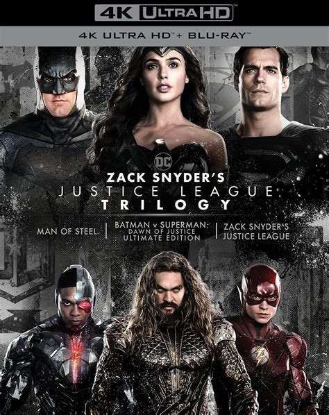 Zack Snyders ‘justice League Trilogy Getting 4k Bluray Release