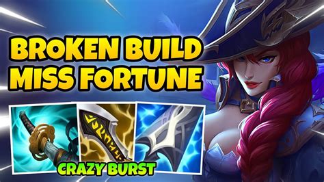 Miss Fortune Best Build Wild Rift Deal Huges Damage Youtube