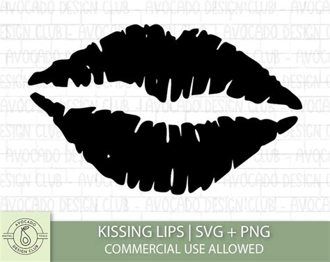 Kissing Lips Svg Lips Svg Kissy Lips Svg Love Kiss Svg Etsy Canada