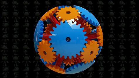 Sphere Gears Iii 3d Model Youtube