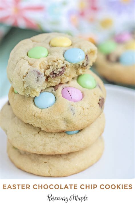 Easter Chocolate Chip Cookies Recipe Rosemary And Maple