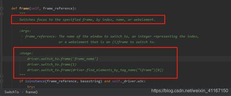 Selenium 切换iframe 与嵌套iframe处理selenium跳出iframe方法 Csdn博客