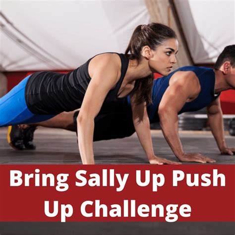 The Bring Sally Up Push Up Challenge Tutorial Exercise Variations