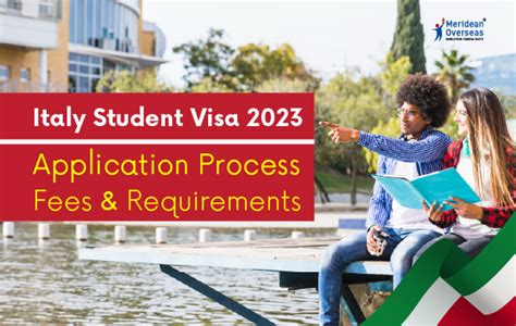 Italy Student Visa 2023 Application Process Fees Requirements