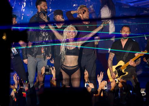 Lady Gaga Gets Covered In Vomit During Provocative Sxsw Performance