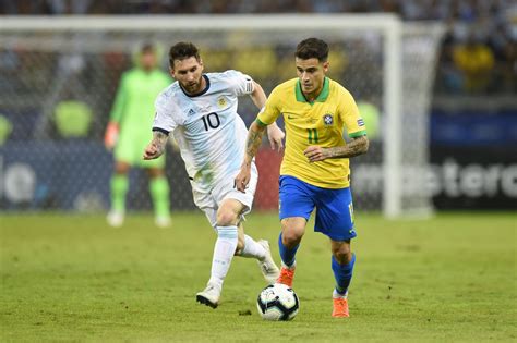 brazil vs argentina copa américa 2019 final score 2 0 arthur coutinho defeat messi in