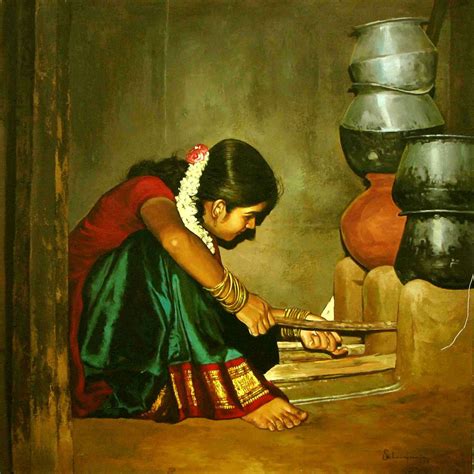 Pin By Namitha On India Indian Paintings Beautiful Oil Paintings