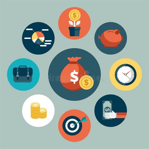Business And Finance Concept Money Investment Flat Icon Vector