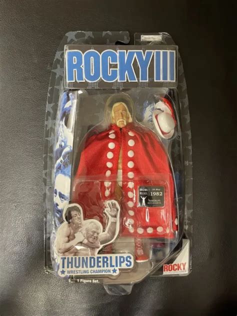 Rocky 3 Thunderlips Action Figure 1982 Jakks Pacific 4998 Picclick