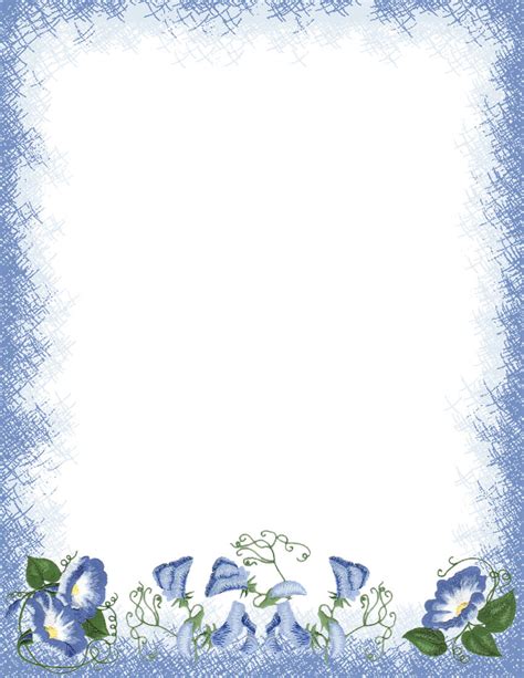 9 Best Images of Free Printable Floral Writing Paper ...