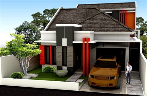 Gambar denah rumah type 50 minimalis freewaremini via frewaremini.com. Desain Rumah Minimalis Ukuran Tanah 50 Meter