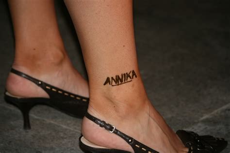 Annika Sorenstams Feet