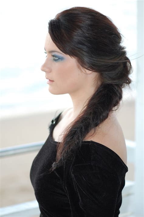 brunette braid colour and style by beautiful you in margate braided hairstyles hair styles