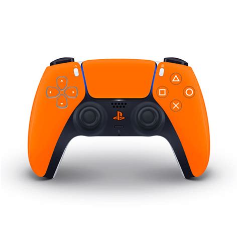 Lava Orange Ps5 Controller Skin Ko Custom Creations