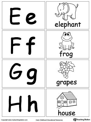 Printable black and white letter photography. Recognize Uppercase and Lowercase Letter F ...