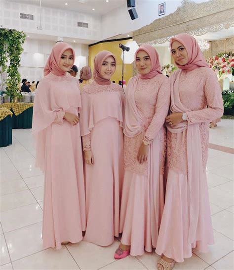Dress Gaun Kebaya Bridesmaid On Instagram “inspired By Melapuspitasr Hijab