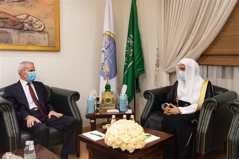 Dr Mohammad Alissa Hosted Several Ambassadors At The Muslim World League Headquarters Muslim