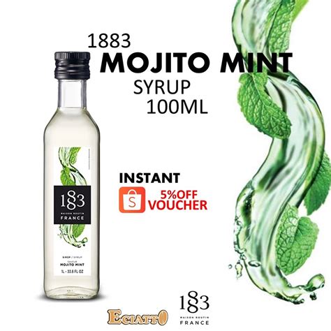 Mojito Mint Peppermint Green Mint Rum 100ml Shopee Malaysia