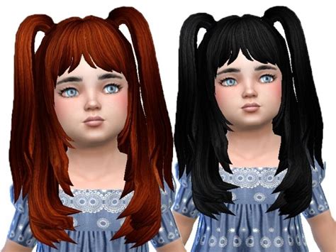 Long Pony Hair Converted For Toddlers At Trudie55 Sims 4 Updates