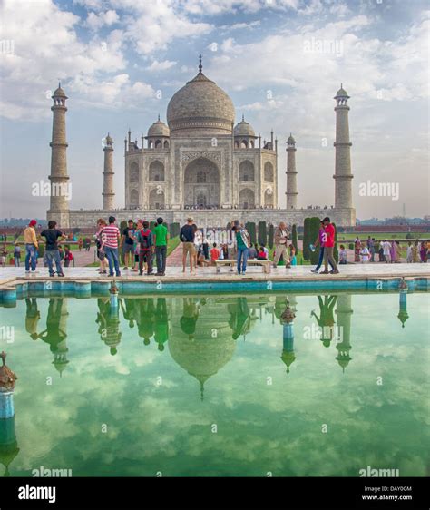 The Taj Mahal Is One Of The Seven Wonders Of The World And A Unesco