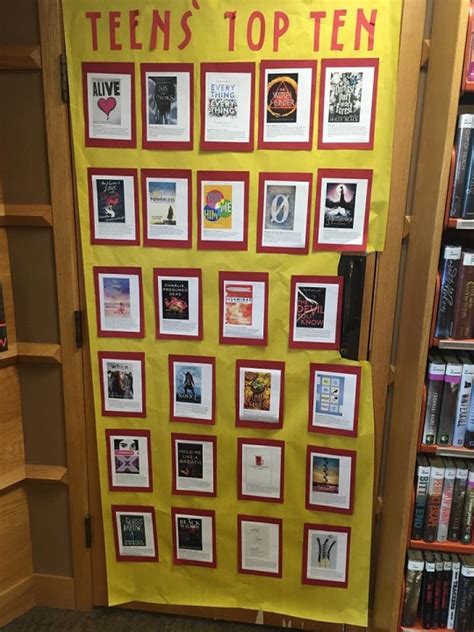 Teen Top Ten Display In Menomonie Ifls Library System