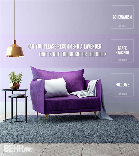 Faq That Perfect Lavender Color Palette Colorfully Behr