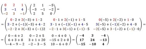 Multiplicación De Matrices Universo Formulas