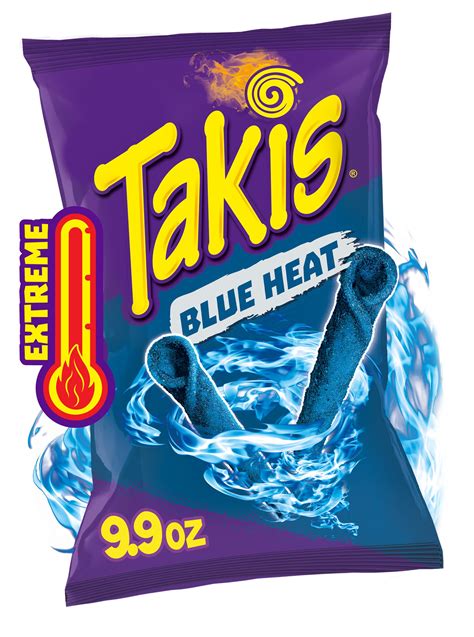 Takis Blue Heat Hot Chili Pepper Rolled Tortilla Chips 99 Oz Pick