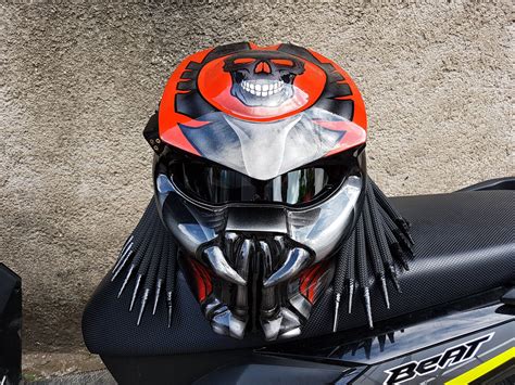 Predator Helmet Custom Full Face 2018 Dot By Idolhelmet On Etsy