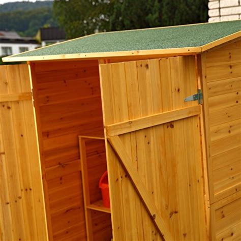 Das holzhaus, das metall gartenhaus und das kunststoffgerätehaus. XXL HOLZ Gerätehaus Geräteschuppen Gartenschrank ...