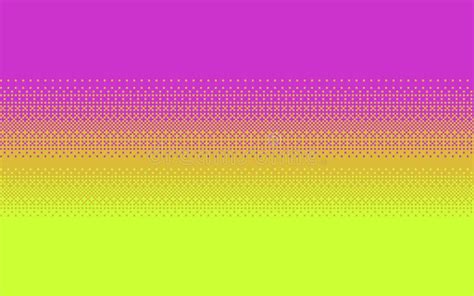Pixel Art Gradient Color Dithering Vector Background Stock Vector
