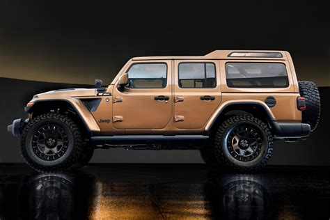 A 3 Row Wrangler Kaiser M725 Restomod And Lifted 4xe—see Some Concepts