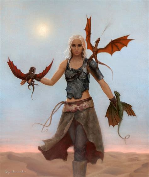 Daenerys Targaryen Mãe De Dragões Dessin Game Of Thrones Arte Game Of