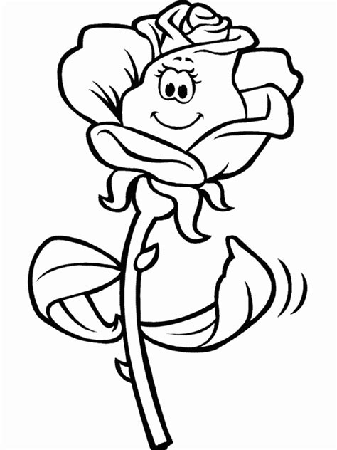 Imagenes Rosas Para Colorear / Dibujos de rosas para colorear, pintar e