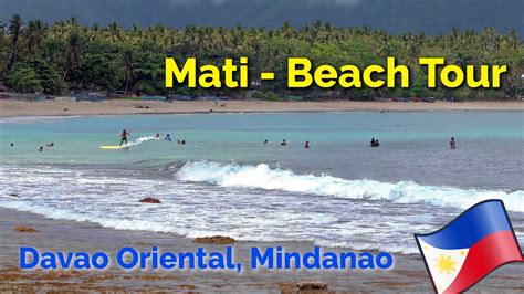 Mati Philippines Tour Dahican Beach Youtube