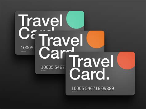 Travel Card On Behance