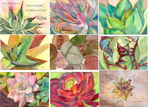Succulent Calendar Debra Lee Baldwin