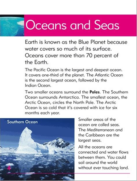 Go Facts Oceans Oceans Blake Education Educational Resources And