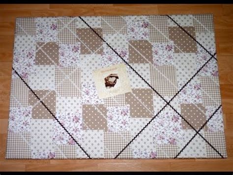 Wenn die haltbarkeit keine rolle spielt, können sie auch mit pappe eine pinnwand selber machen. Bastelanleitung für ein Memory Board - Pinnwand / Memo ...