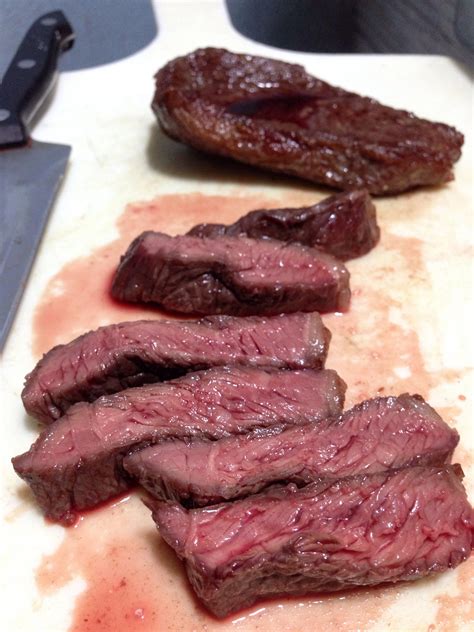 Chopped Steak On A Cutting Board Image Free Stock Photo Public