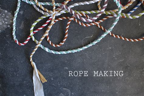 Todays Tutorial Rope Making And Spotlight Friday