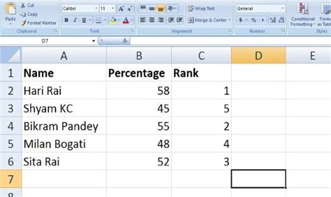 Cara Membuat Rumus Ranking Excel Dengan Mudah Kamutaunews