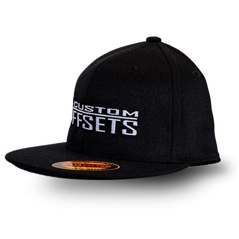 Custom Offsets Flex Fit Curved Bill Or Flat Bill Hats