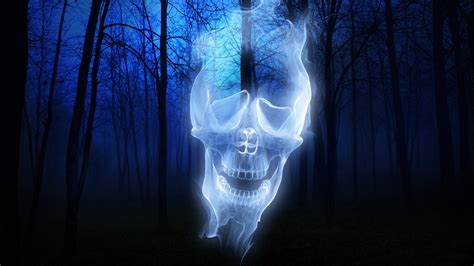 Free Download Forest Skull Ghost Wallpapers Forest Skull Ghost Stock